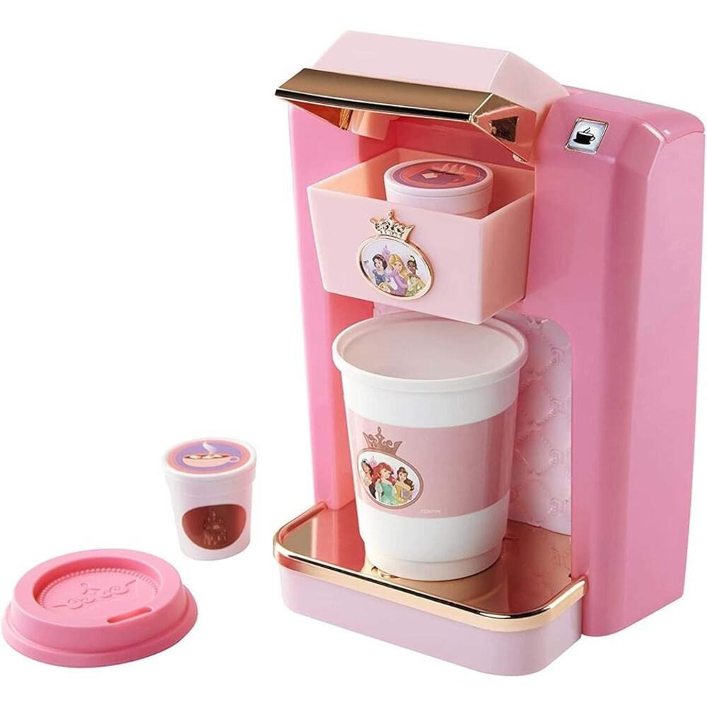 Disney Princess Style Collection Gourmet Coffee Maker Playset Pink Girls Toy